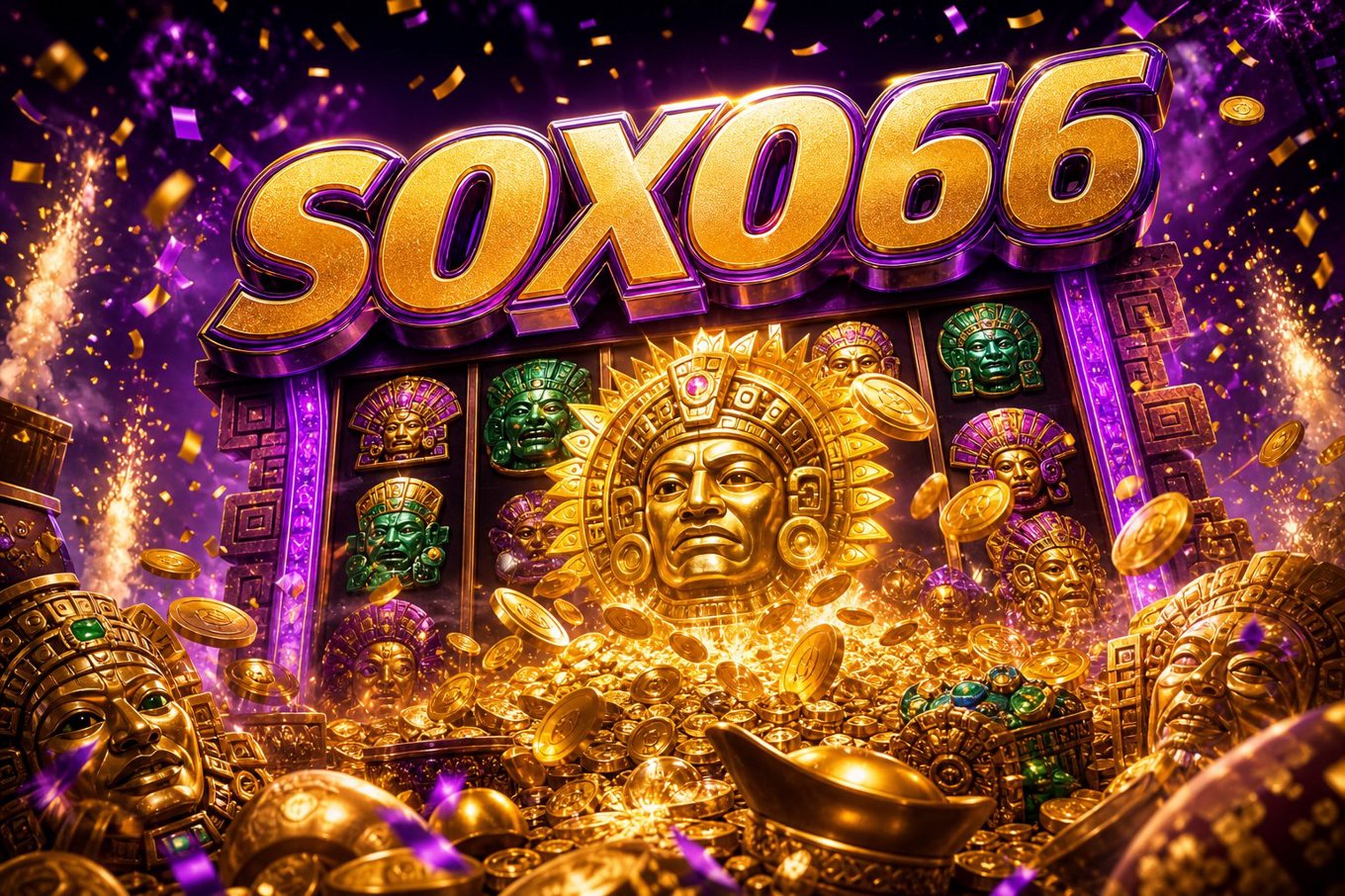 Giao diện Fortune Gems tại SOXO66 với ưu đãi đăng ký và thưởng điểm danh hằng ngày