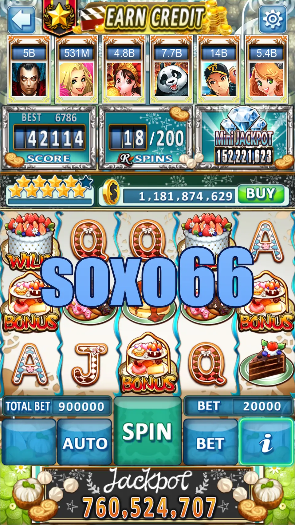 soxo66 Ảnh chụp màn hình Chính thức APK